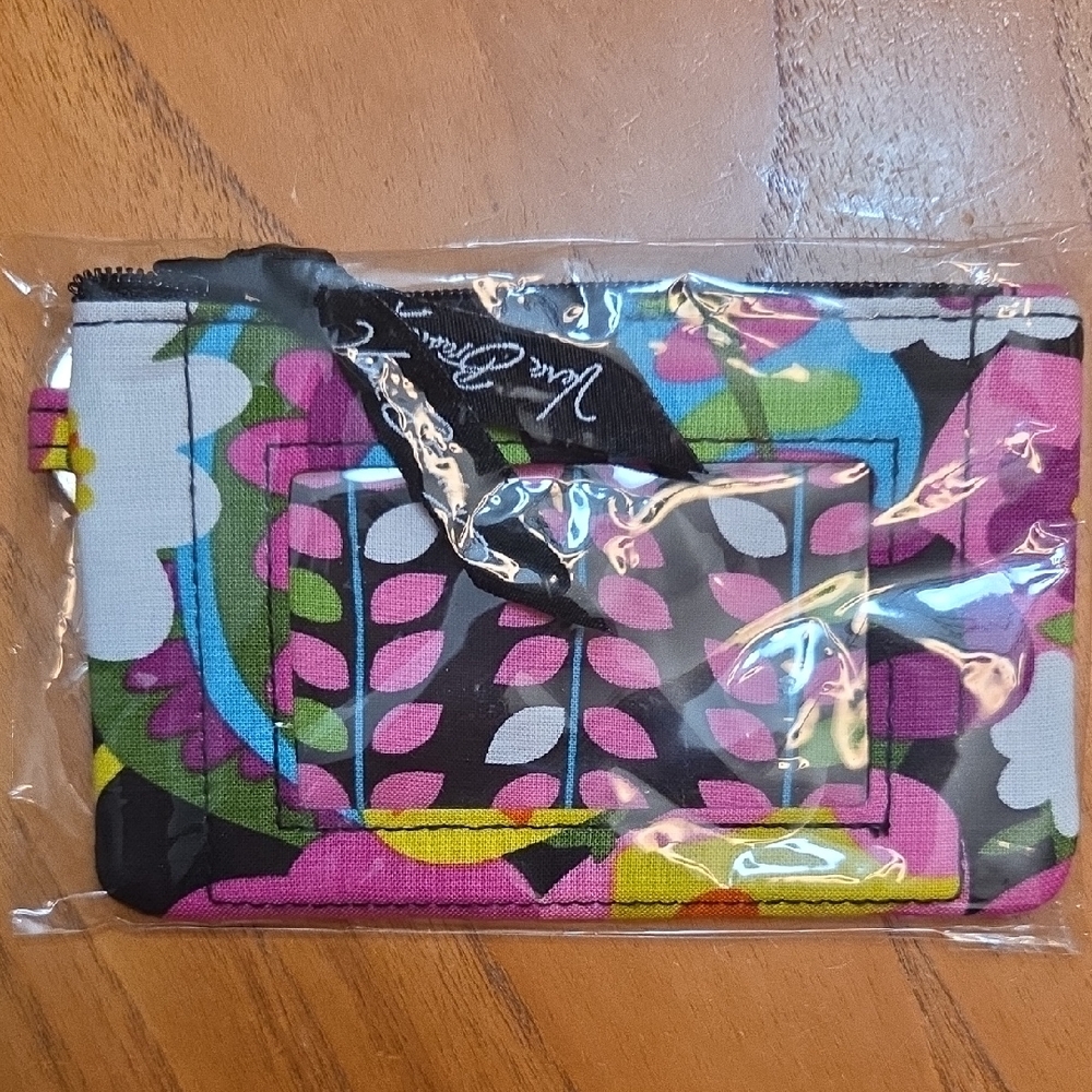 Vera Bradley Women's Floral Cosmetic Bag - Pink, Blue, Green